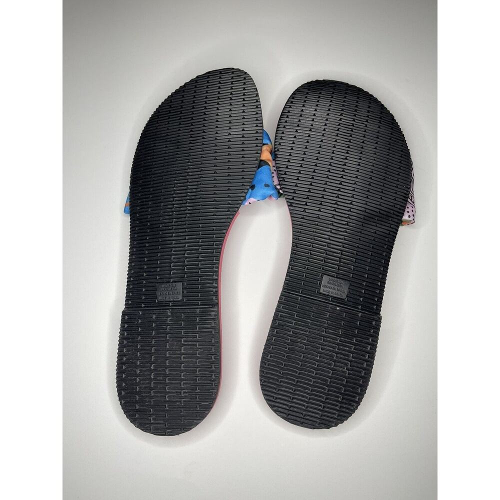 HAVAIANAS You St. Tropez Pink Beach Pool Spa Flip Flops Sandals 9/10 Womens - Picture 5 of 5